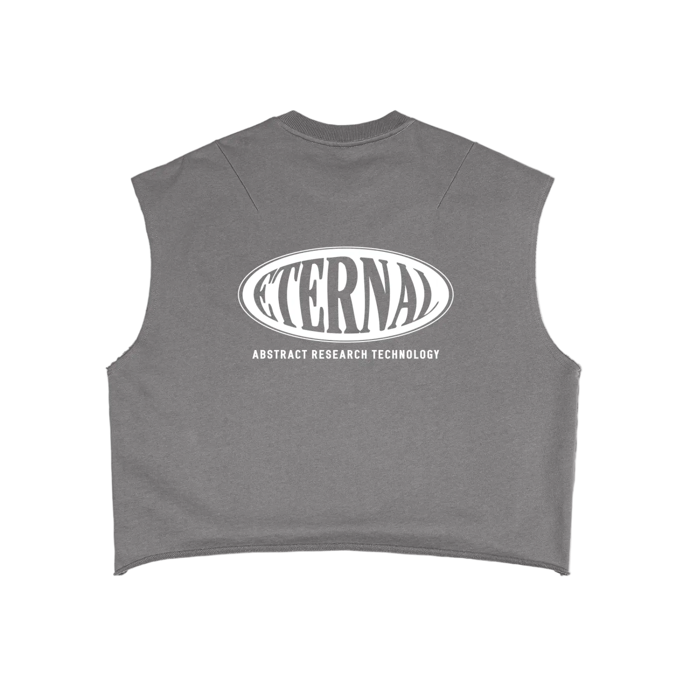 Oval Logo French Terry Boxy Tank Top
