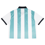 Planet Eternal Boxy Striped Collared Soccer Jersey