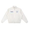Men's Bomber Jacket - Deny Stand Collar Bomber Jacket