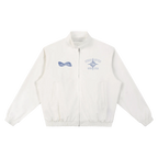 Men's Bomber Jacket - Deny Stand Collar Bomber Jacket