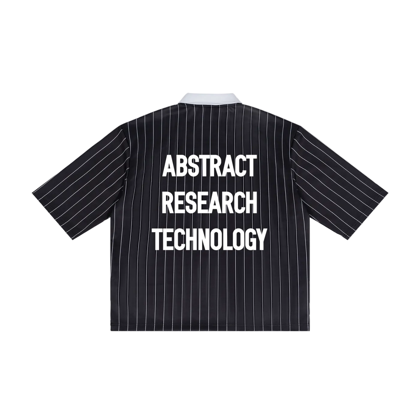 Classic Logo Pinstripe Collared Soccer Jersey