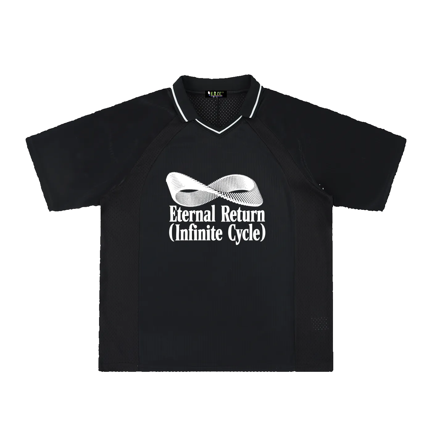 Classic Logo Striped V-Neck Jersey