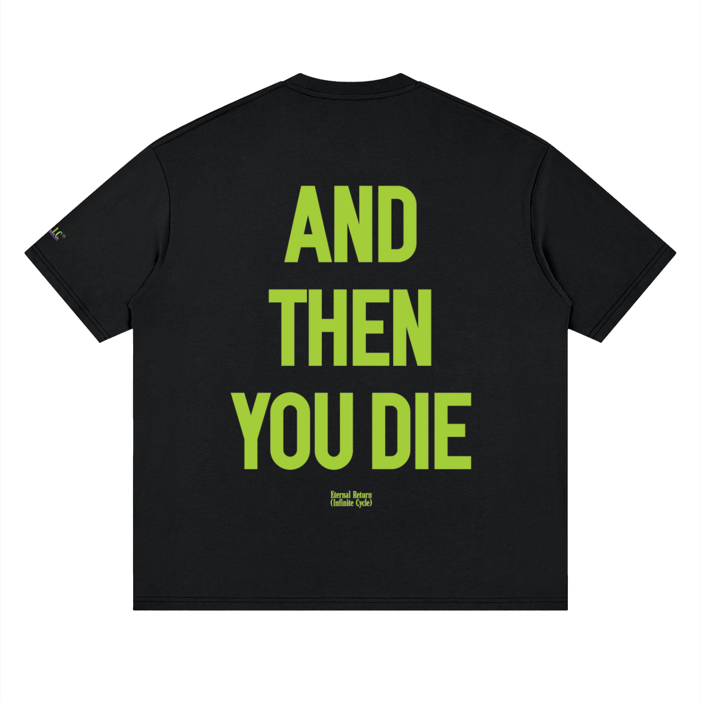Life's a Beach Drop Shoulder Tee