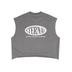 Oval Logo French Terry Boxy Tank Top