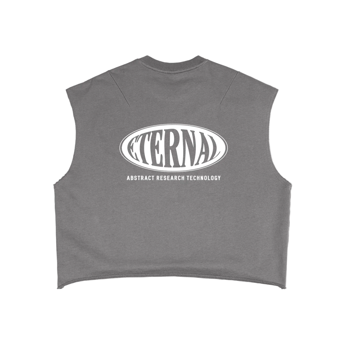 Oval Logo French Terry Boxy Tank Top