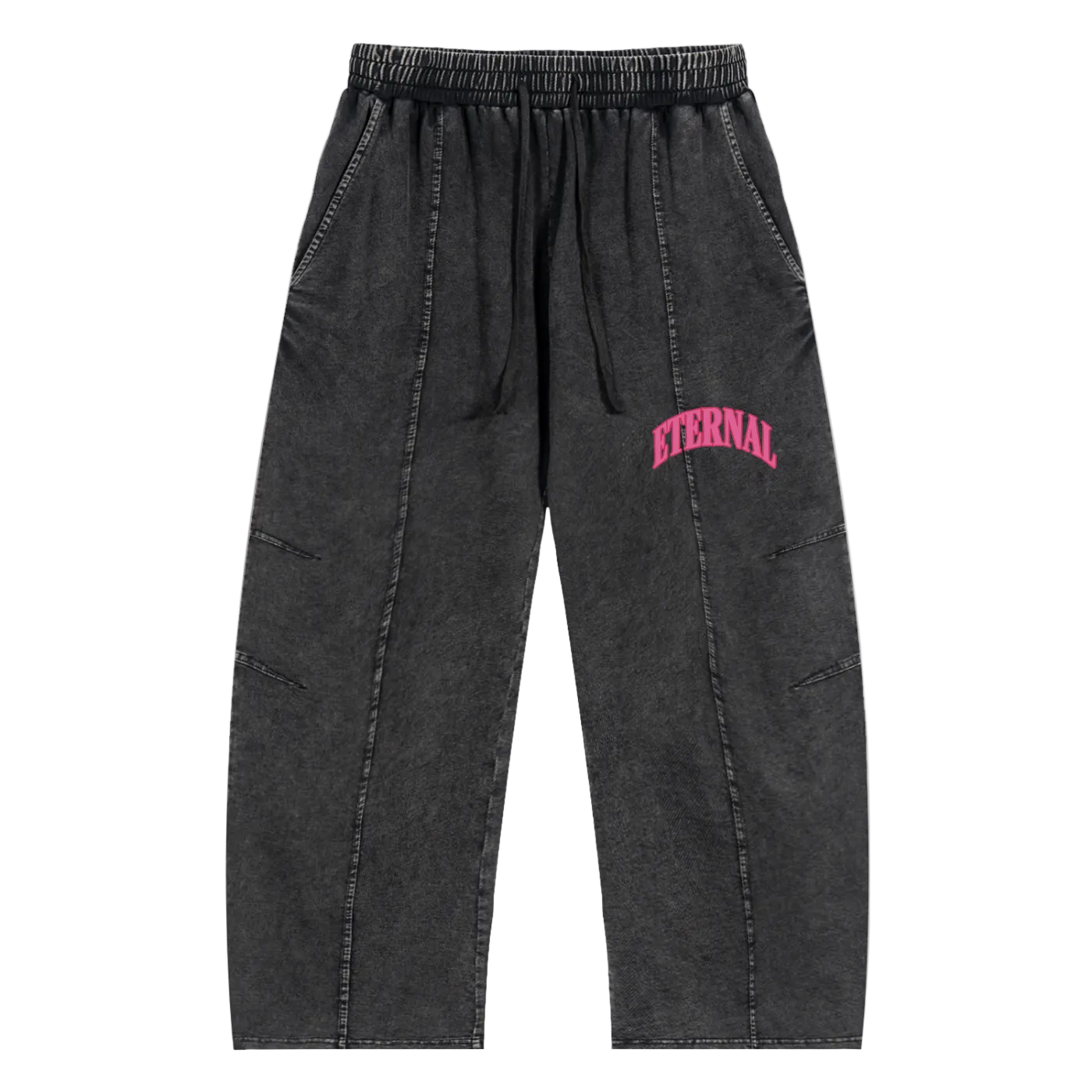ETERNAL Snow Wash Drawstring Cotton Pants