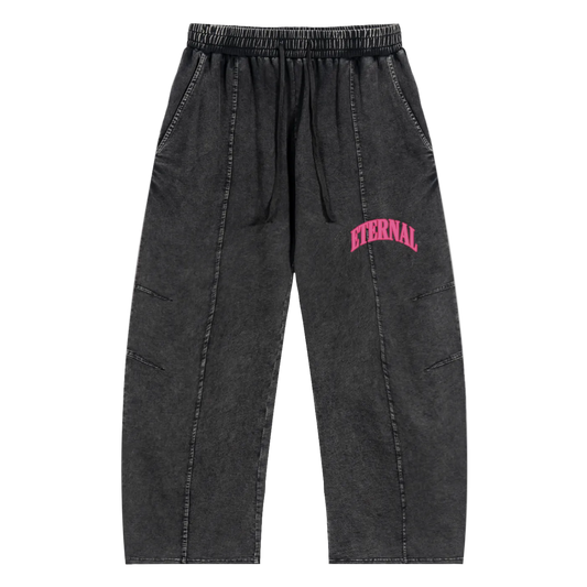 ETERNAL Snow Wash Drawstring Cotton Pants