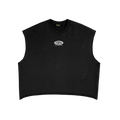 Oval Logo French Terry Boxy Tank Top