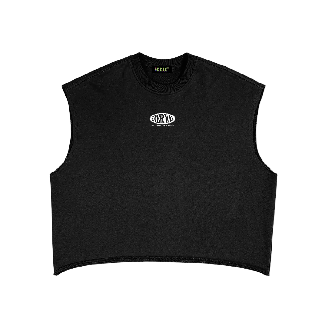 Oval Logo French Terry Boxy Tank Top