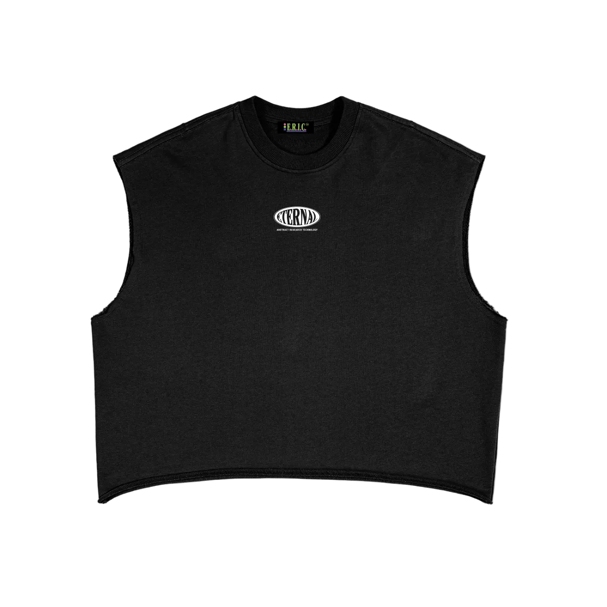 Oval Logo French Terry Boxy Tank Top