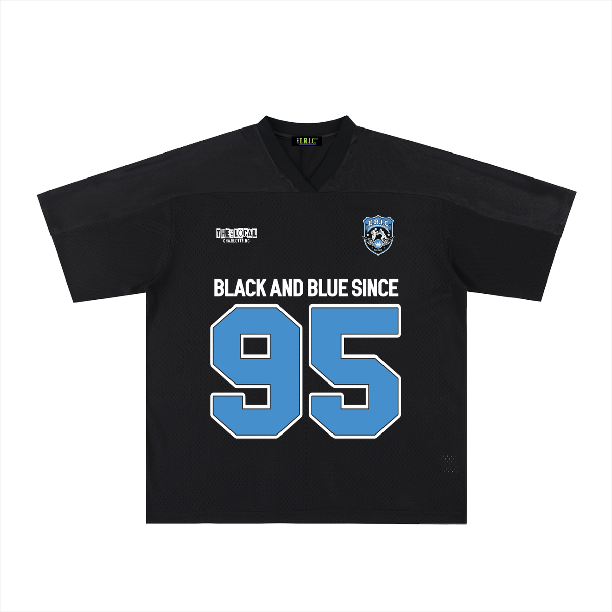 LOCAL BIG CATS Mesh V-Neck  Jersey