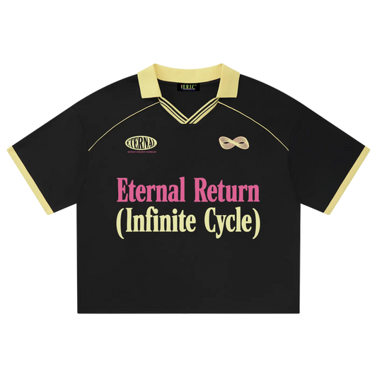 E.R.I.C. Collared Piping Boxy Soccer Jersey