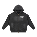Möbius Sunfade Zip Boxy Fleece Hoodie
