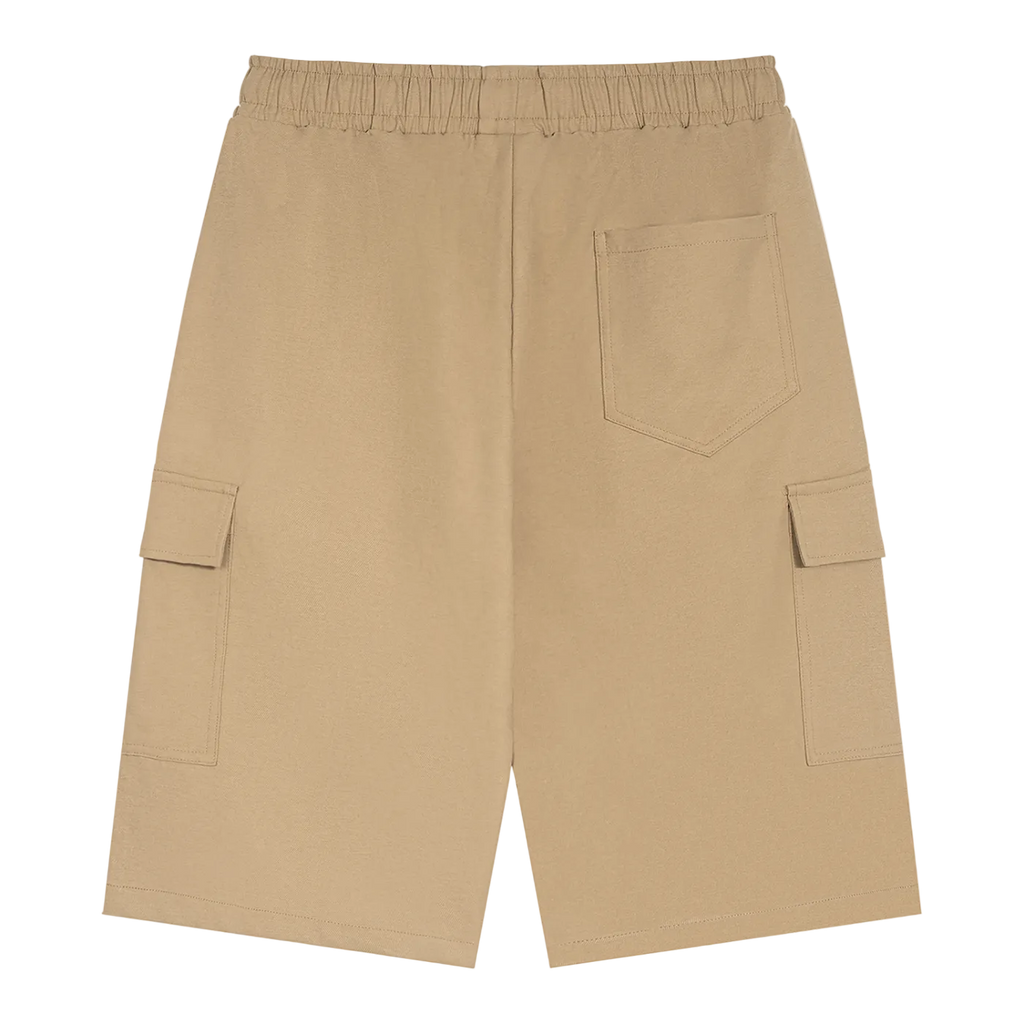 Oval Logo Drawstring Cargo Shorts