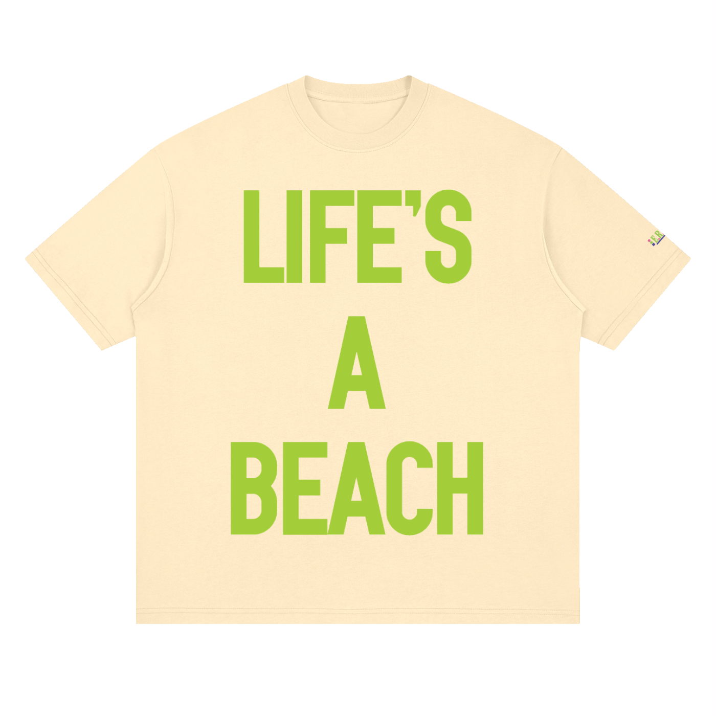 Life's a Beach Drop Shoulder Tee