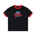 Planet Eternal Contrast Edge Ribbed Crewneck Tee