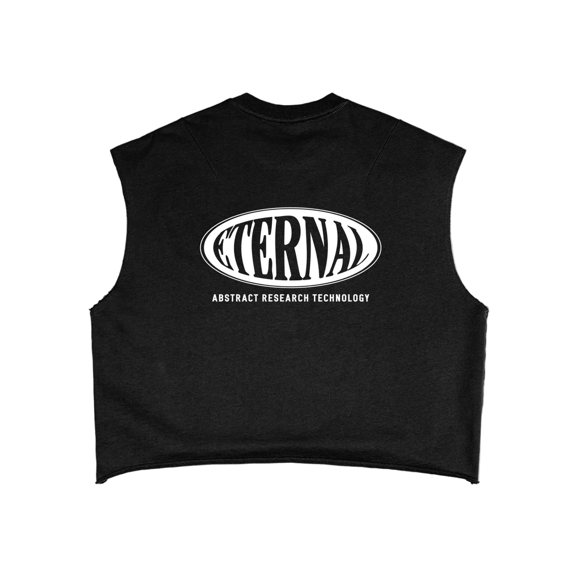 Oval Logo French Terry Boxy Tank Top