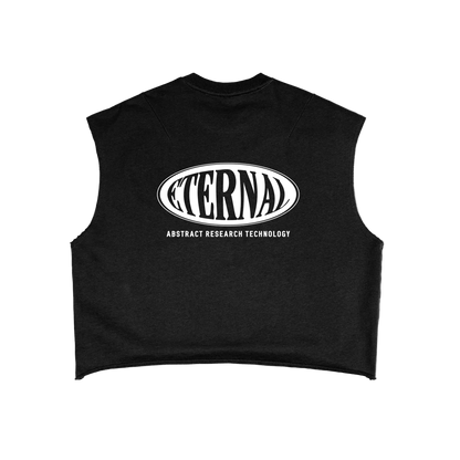 Oval Logo French Terry Boxy Tank Top