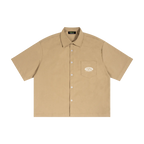 Oval Logo Boxy Heavyweight Short Sleeve Shirt