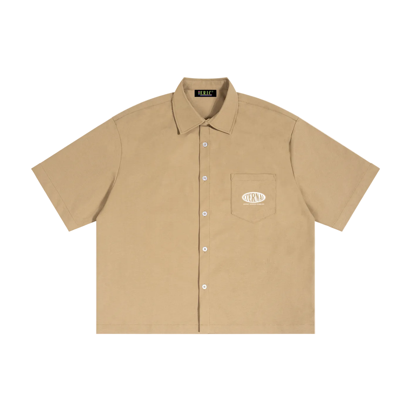 Oval Logo Boxy Heavyweight Short Sleeve Shirt