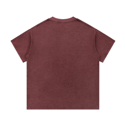 Serpent Mineral Wash Waffle Knit Tee