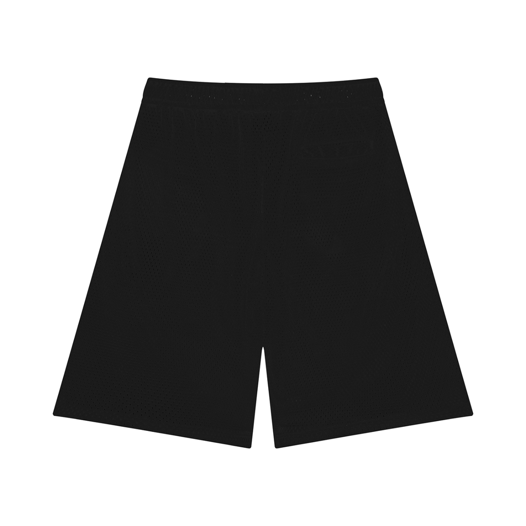 "LEARN LIFE" Mesh Basketball Shorts