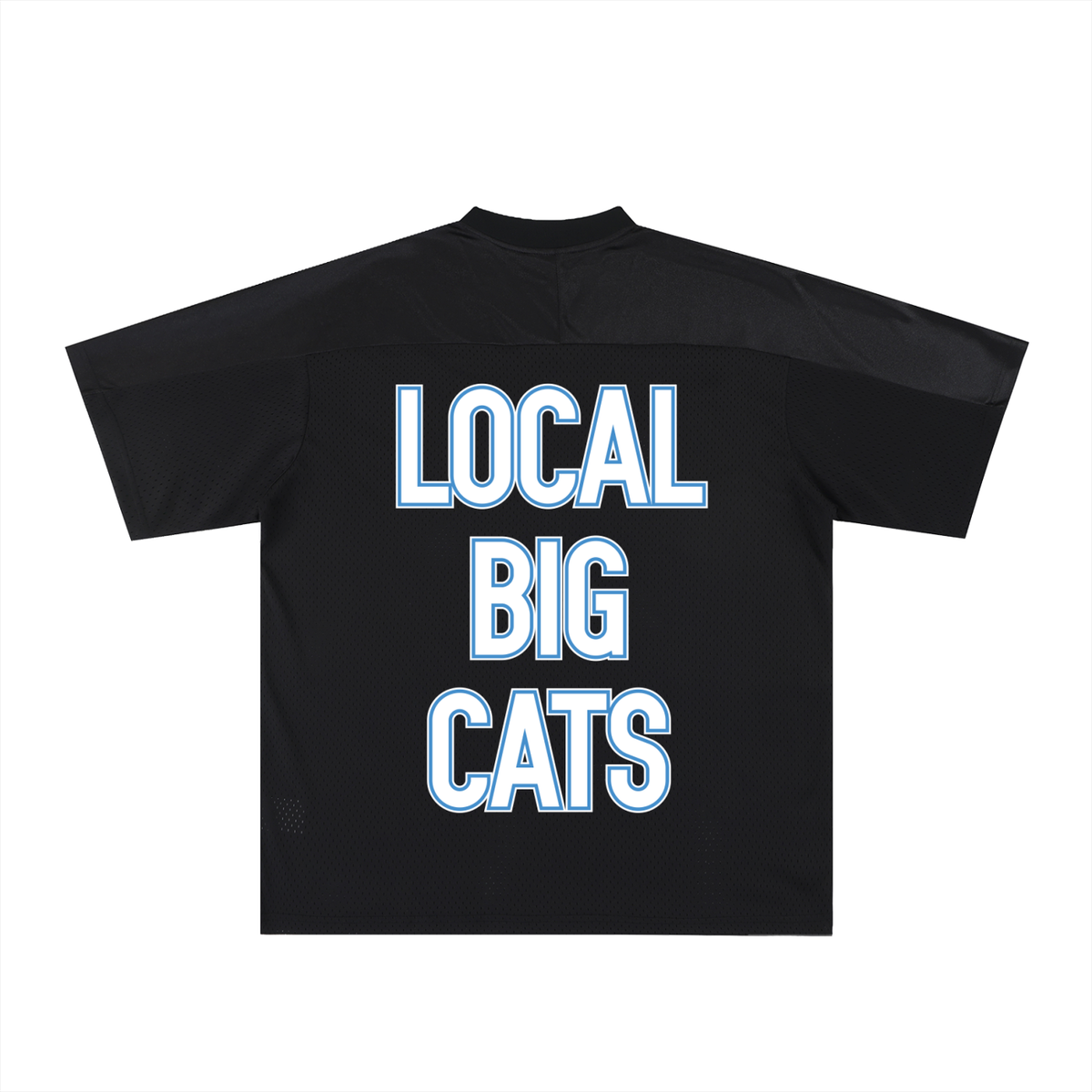 LOCAL BIG CATS Mesh V-Neck  Jersey