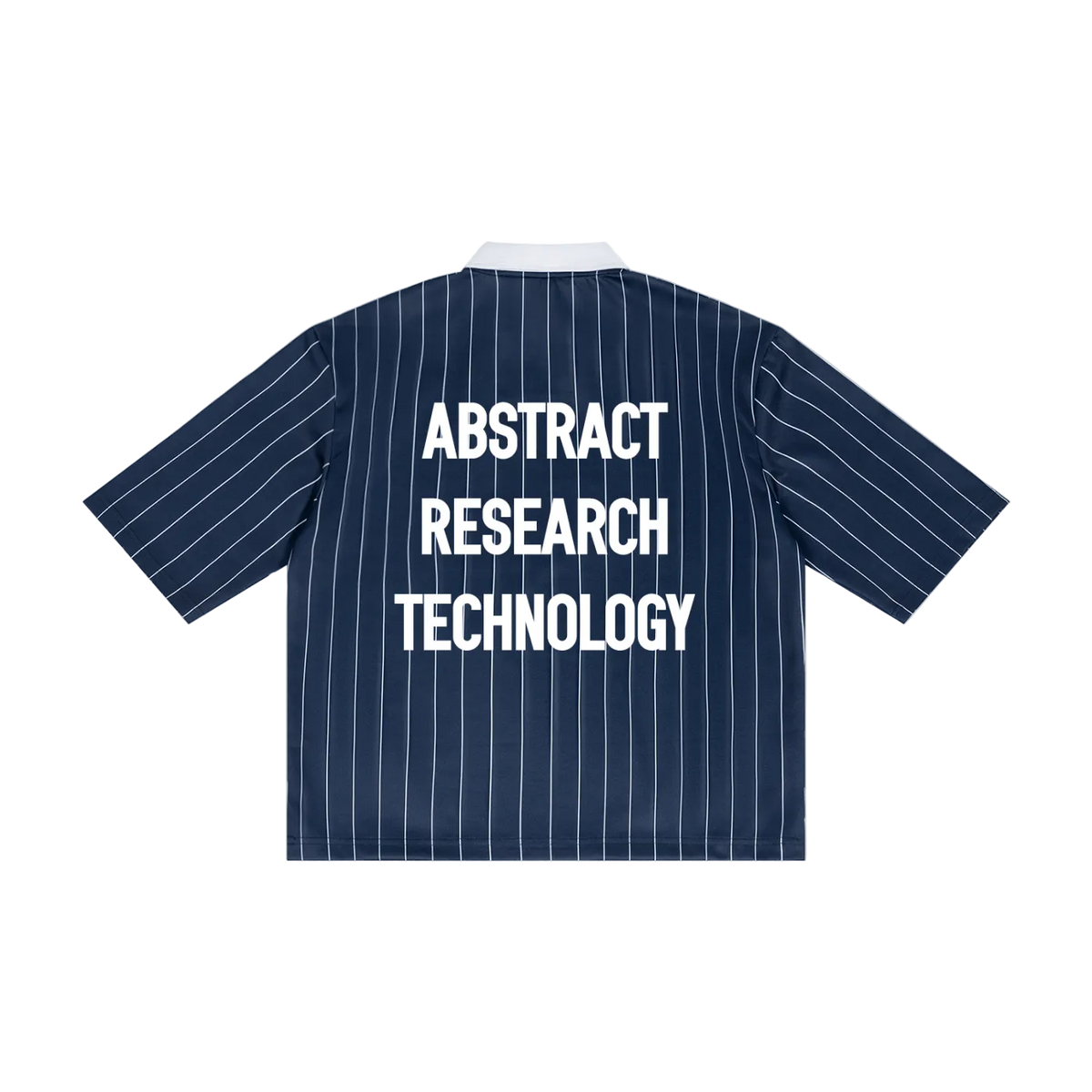Classic Logo Pinstripe Collared Soccer Jersey