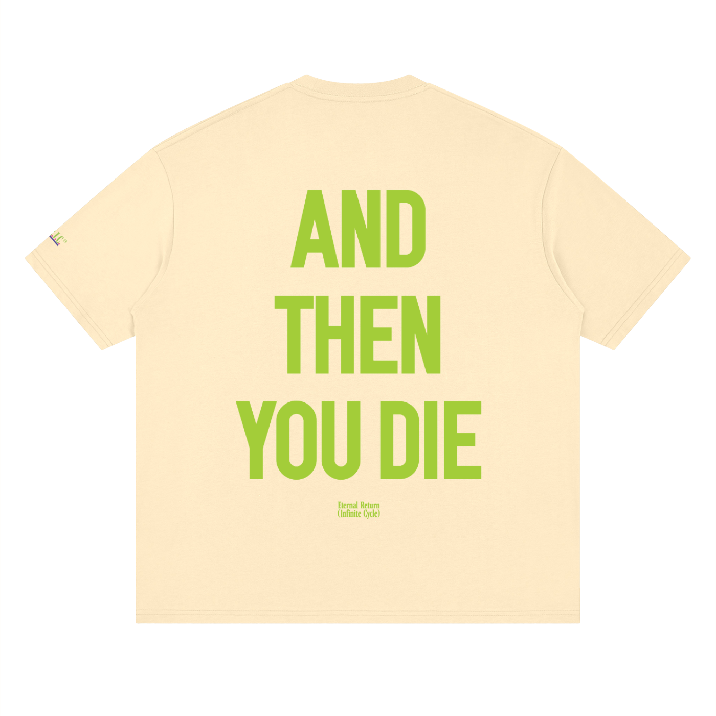 Life's a Beach Drop Shoulder Tee