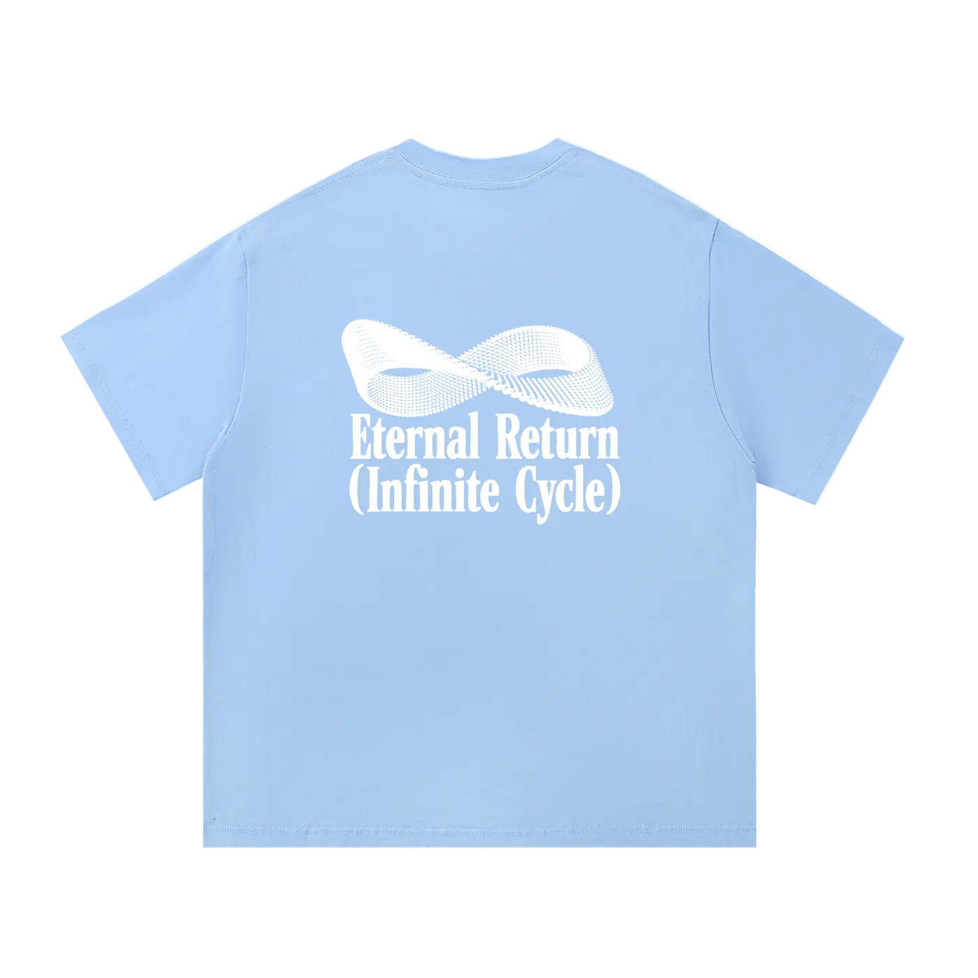 Logo Cotton Tee in Blue