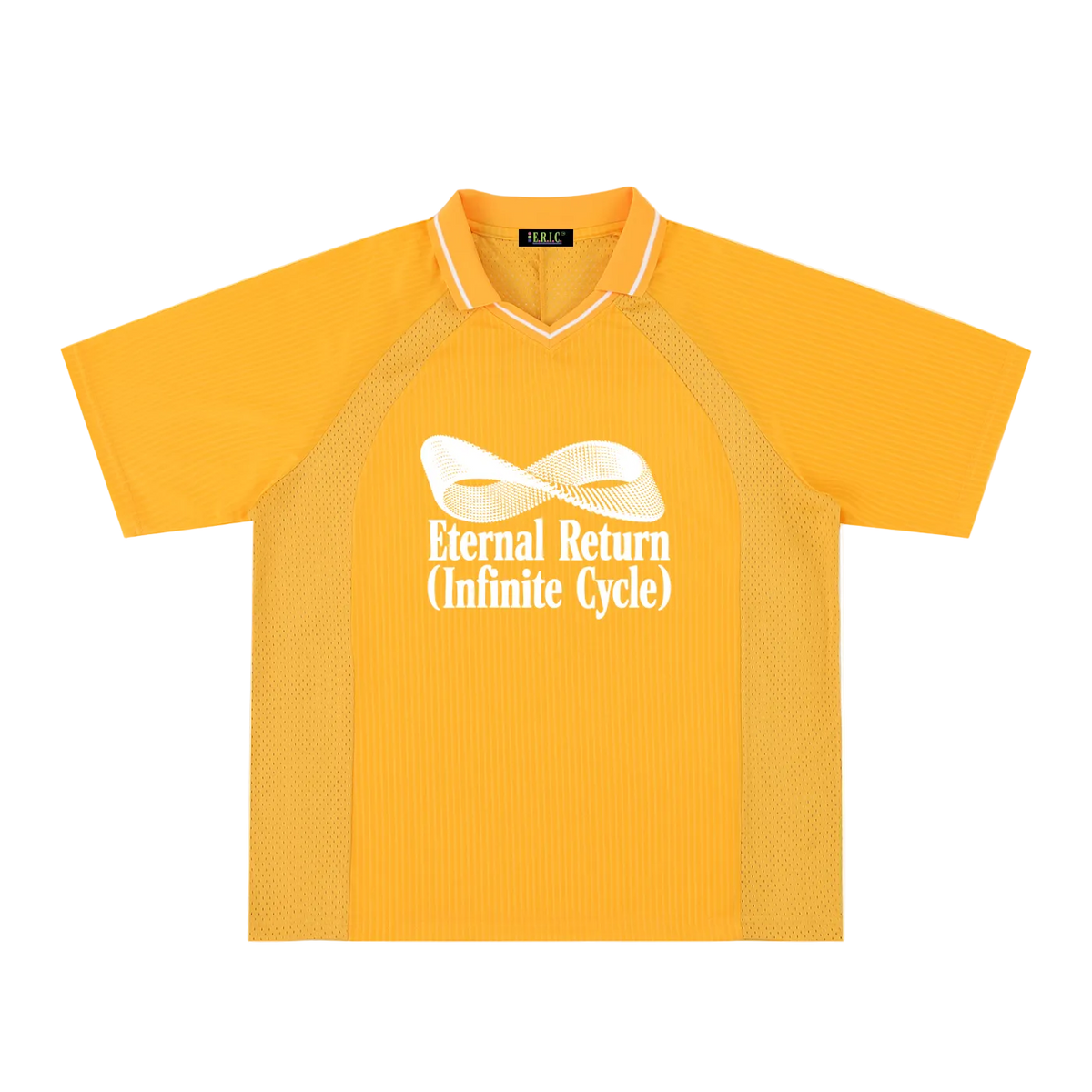 Classic Logo Striped V-Neck Jersey