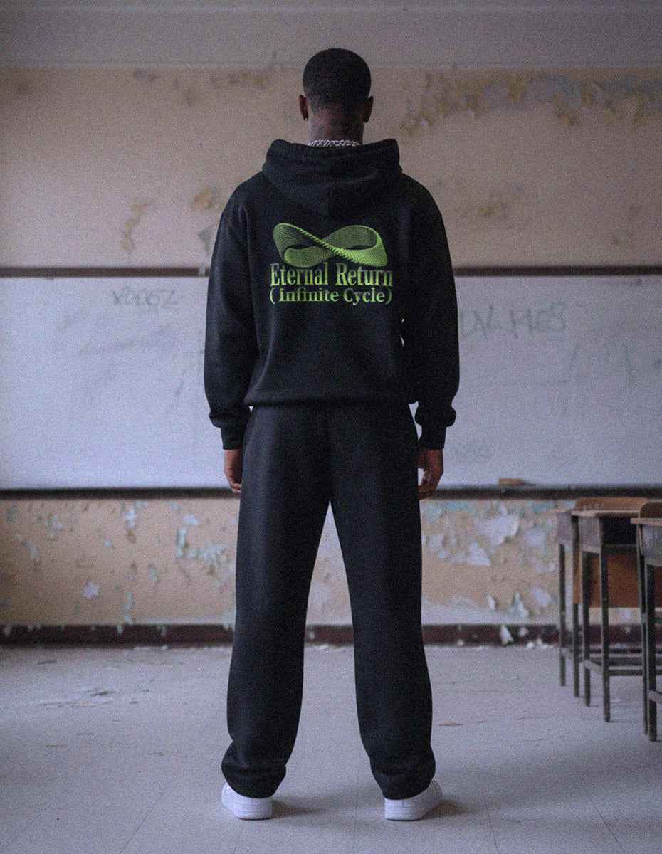 Heavyweight Hoodie: Classic Logo Essential Pocket Hoodie