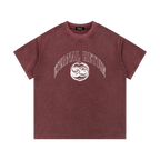 Serpent Mineral Wash Waffle Knit Tee