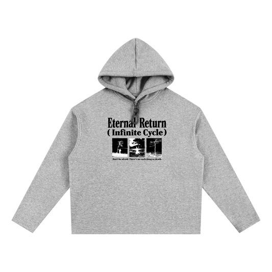 Growth Oversized Fleece Hoodie