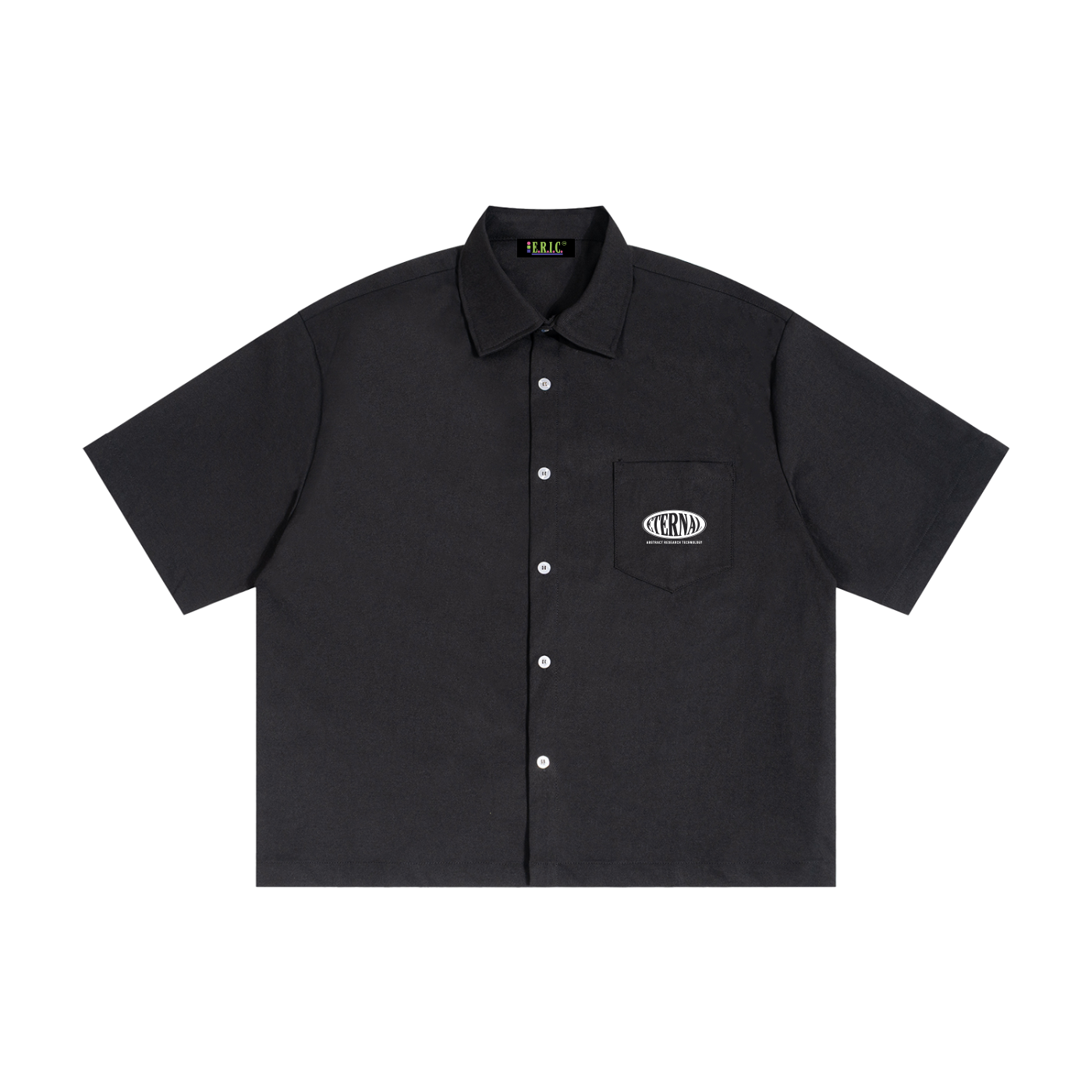 Oval Logo Boxy Heavyweight Short Sleeve Shirt