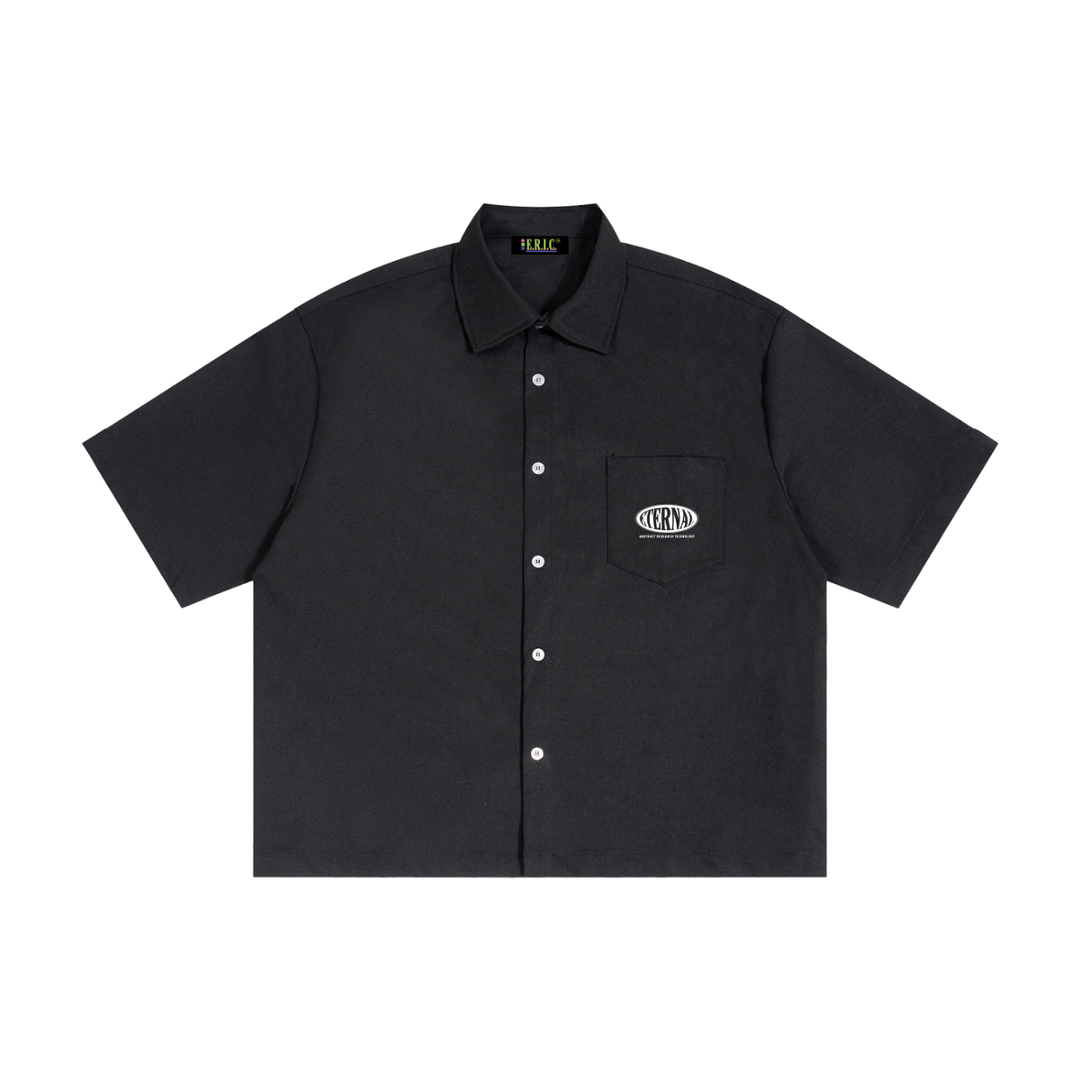 Oval Logo Boxy Heavyweight Short Sleeve Shirt