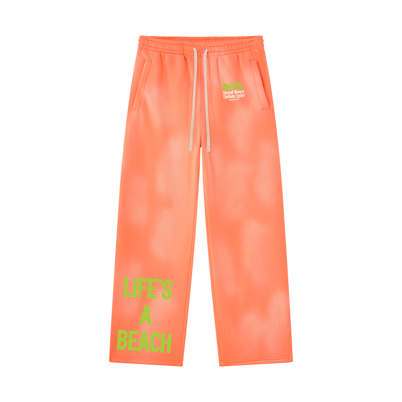 Summer Camp Wide Leg Fleece Sweatpants