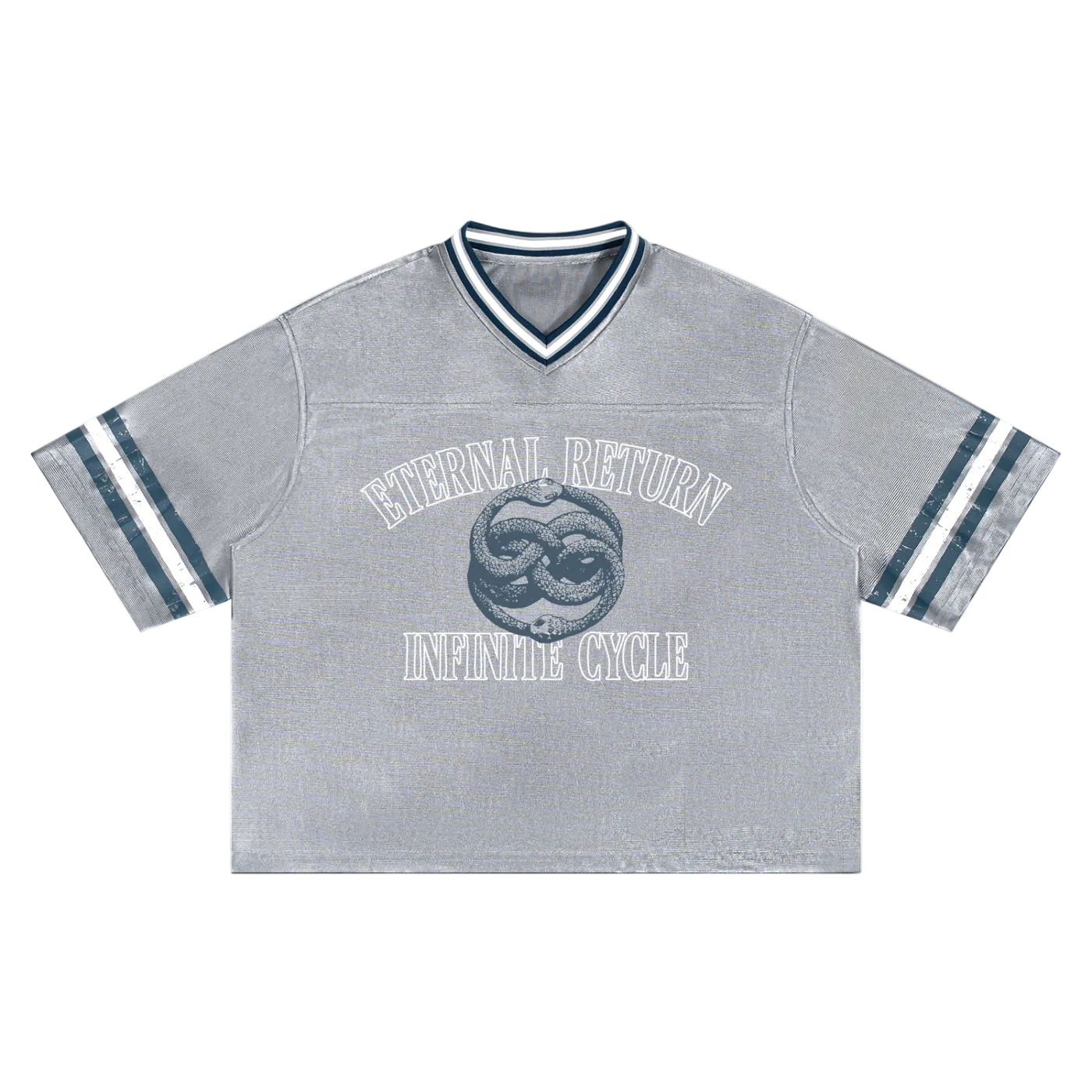 Serpent Boxy Striped Soccer Jersey