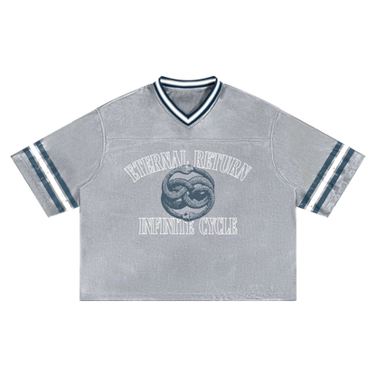 Serpent Boxy Striped Soccer Jersey