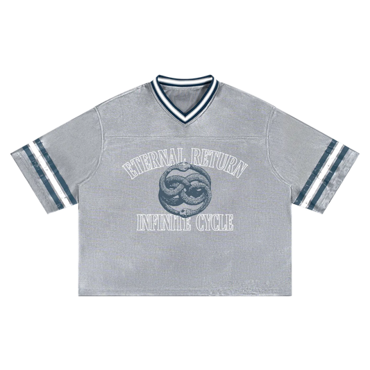 Serpent Boxy Striped Soccer Jersey