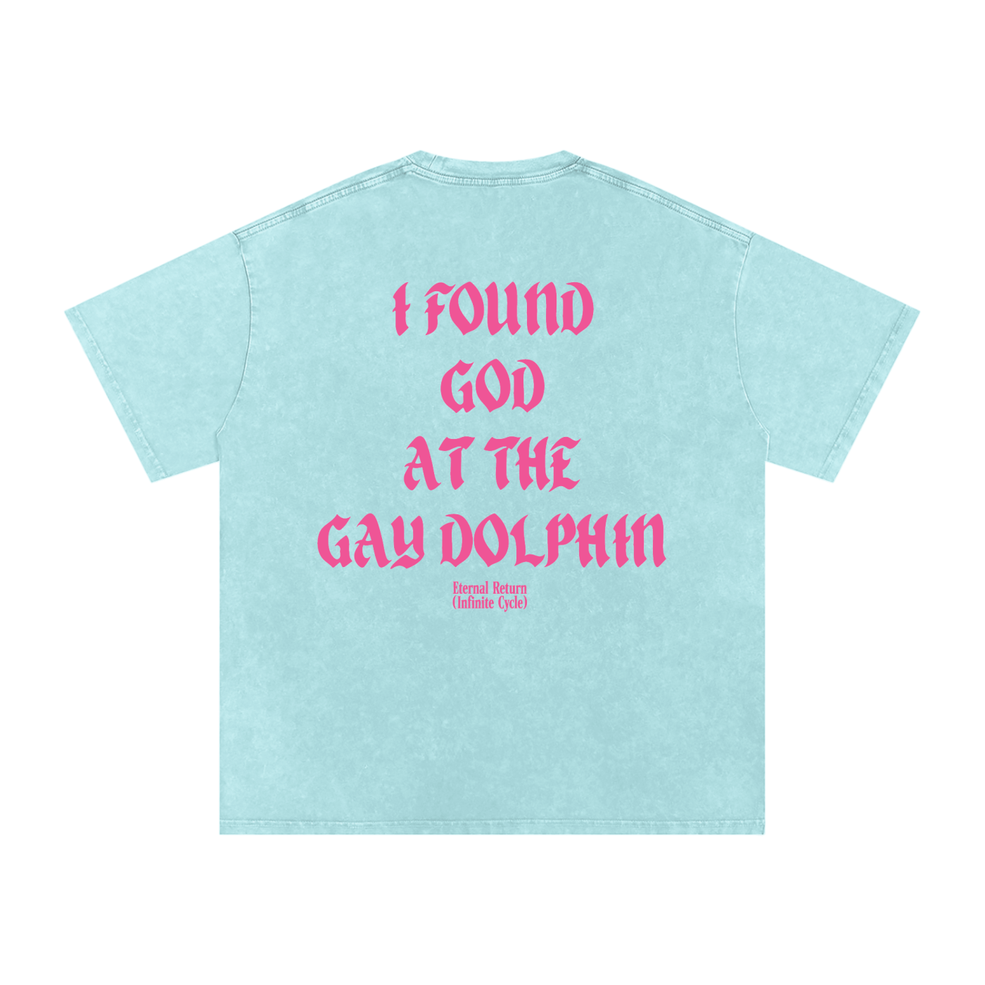 I Found God Oversized Cotton Tee