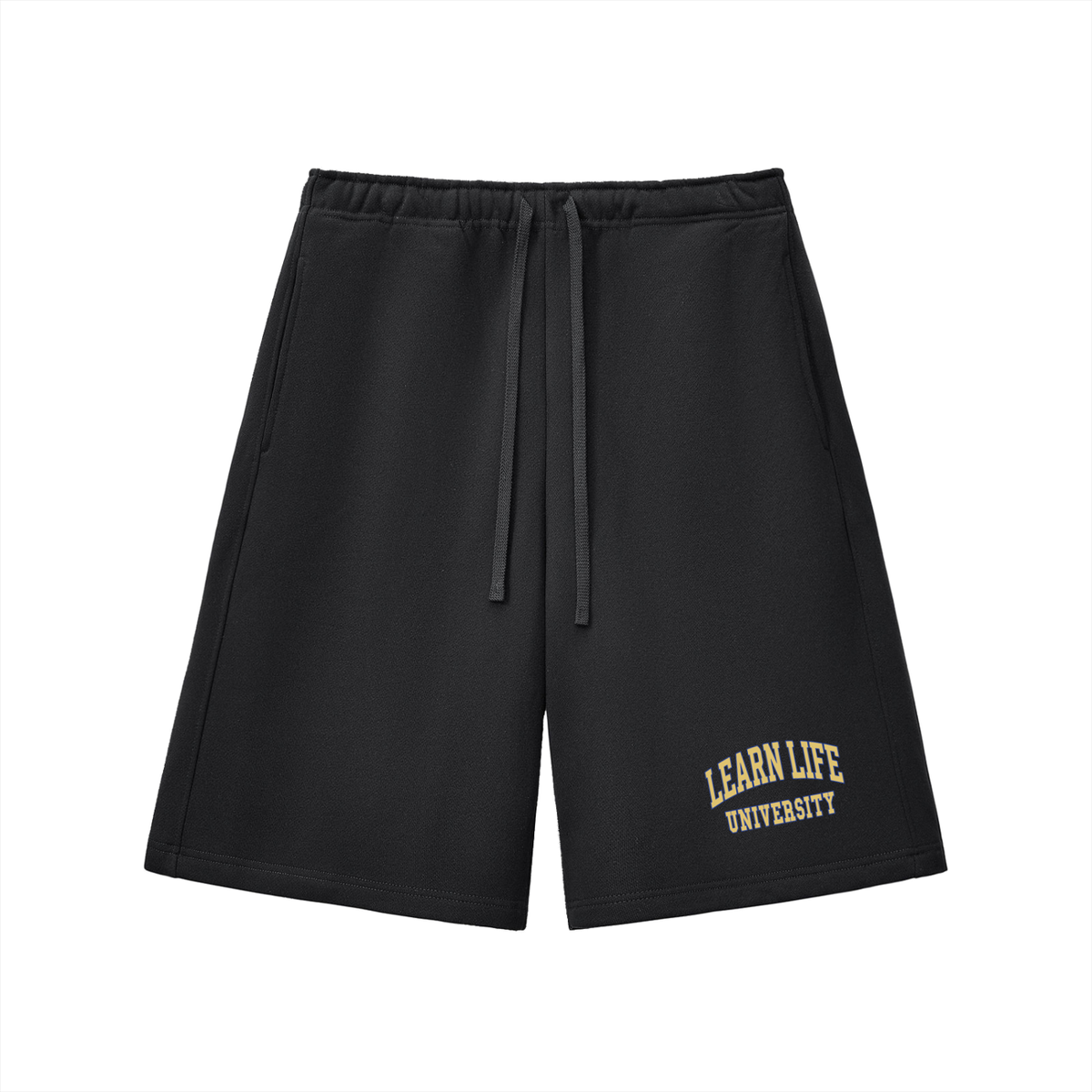 "LEARN LIFE" Heavyweight Fleece Shorts