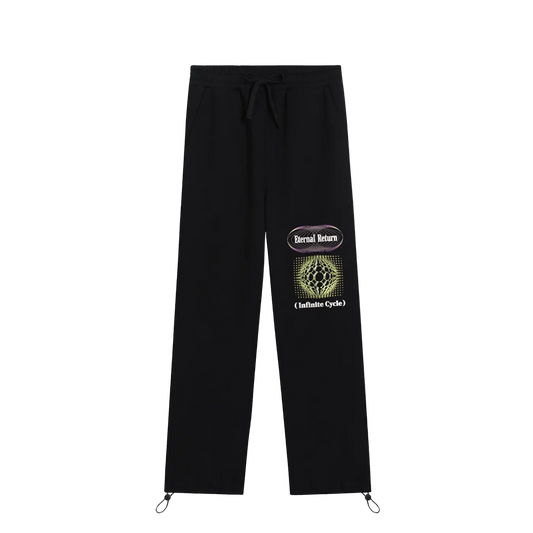 Motion Essential Drawstring Straight-Leg Sweatpants