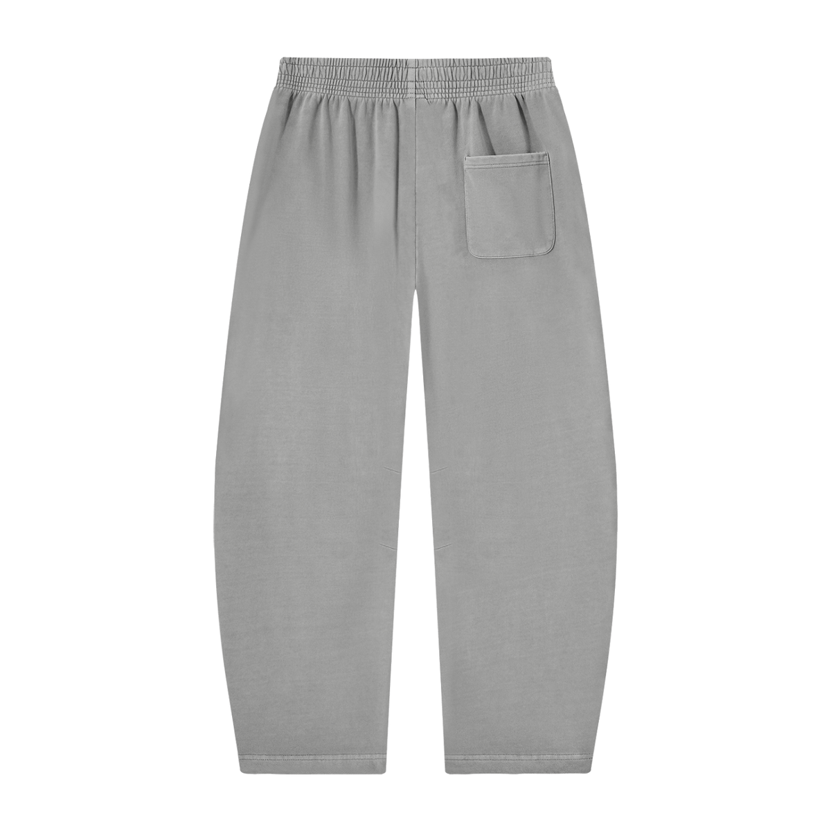 "LEARN LIFE" Vintage Washed Barrel Leg Sweatpants