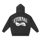 Möbius Sunfade Zip Boxy Fleece Hoodie