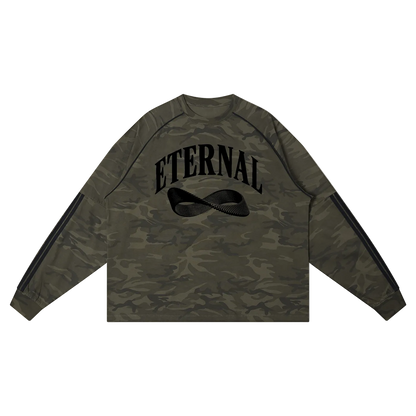 Möbius Camo Loose Long Sleeve Tee