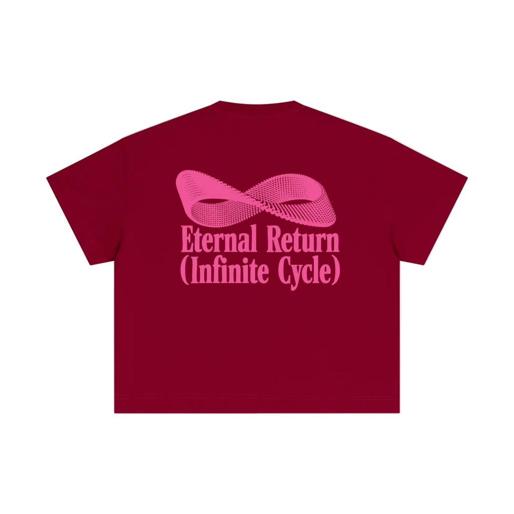 Cotton Wear: Low Cut Classic Logo Boxy Tee