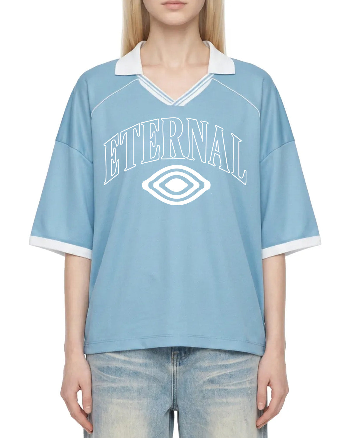 Eternal Collared Piping Soccer Jersey