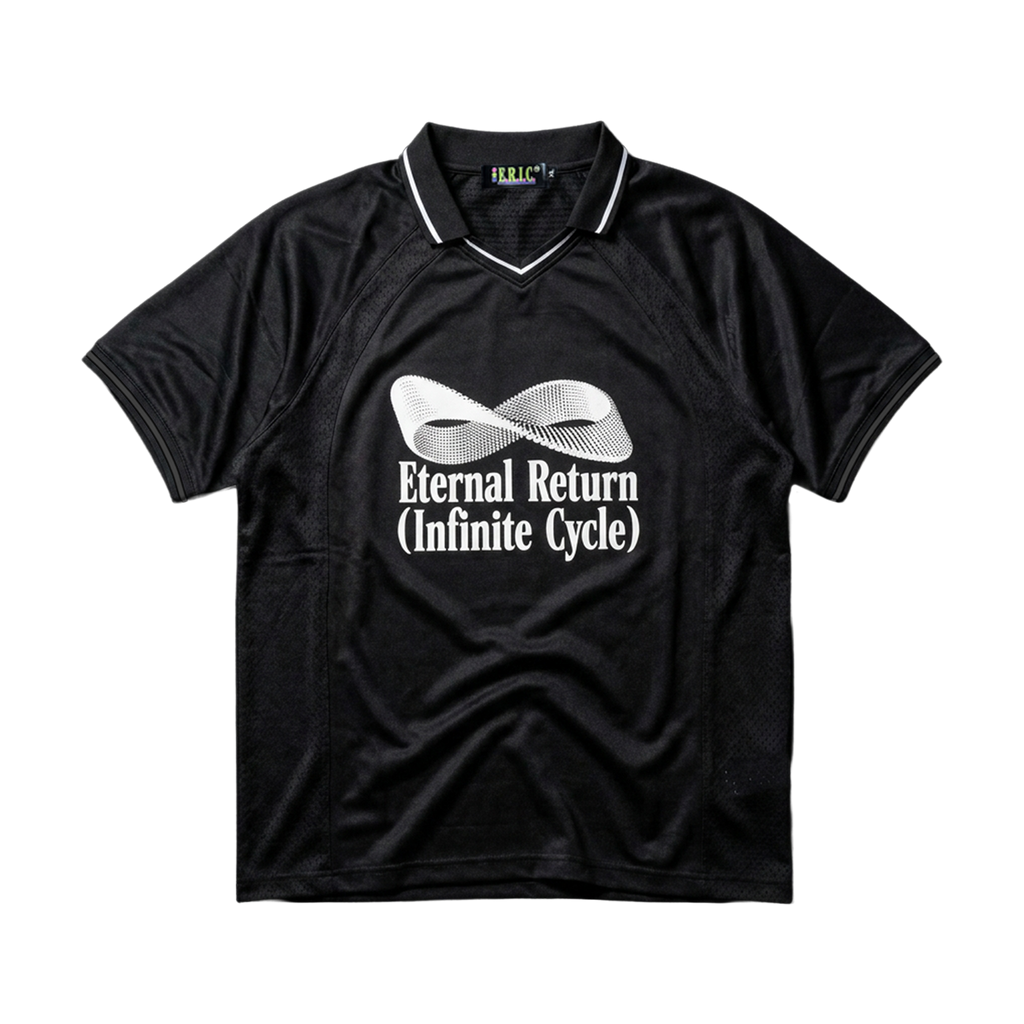 Classic Logo Striped V-Neck Jersey