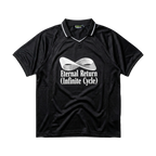 Classic Logo Striped V-Neck Jersey